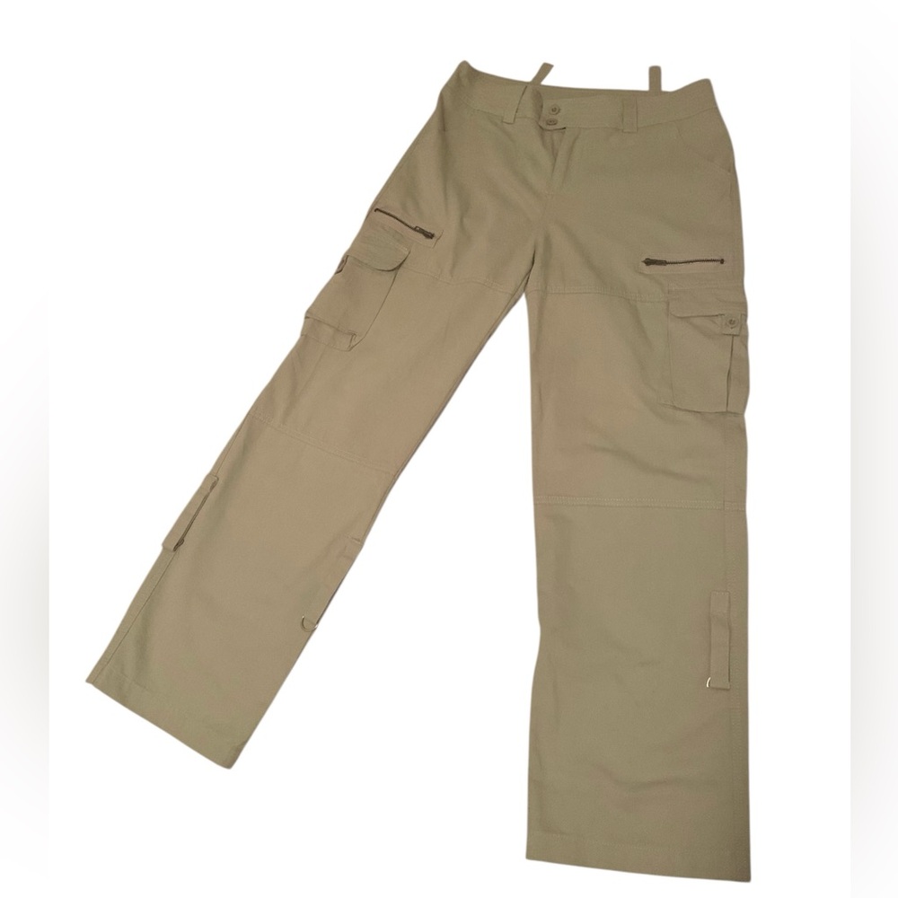 Women’s Pale Green Cargo Pants